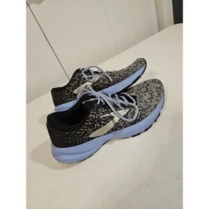Brooks Launch 6 Periwinkle Black Silver Womens Size 8 B Running Shoes (S170